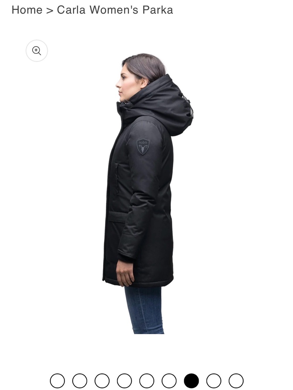 Nobis Carla Women's Parka Jacket - Black